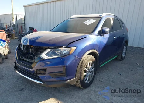 2018 Nissan Rogue Sv z USA, uszkodzony, nr VIN KNMAT2MT7JP570677